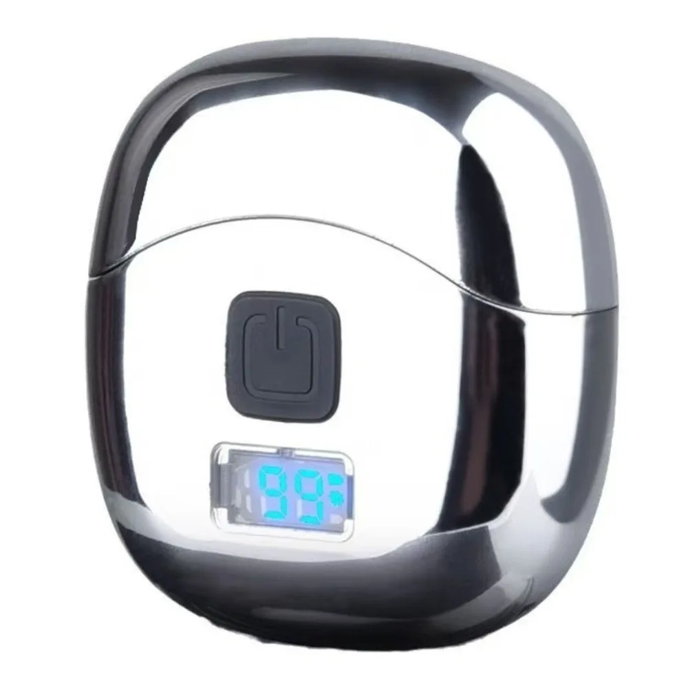 Waterproof Electric Shaver Double-headed Digital Display Beard Hair Trimmer USB Charging Mini Travel
