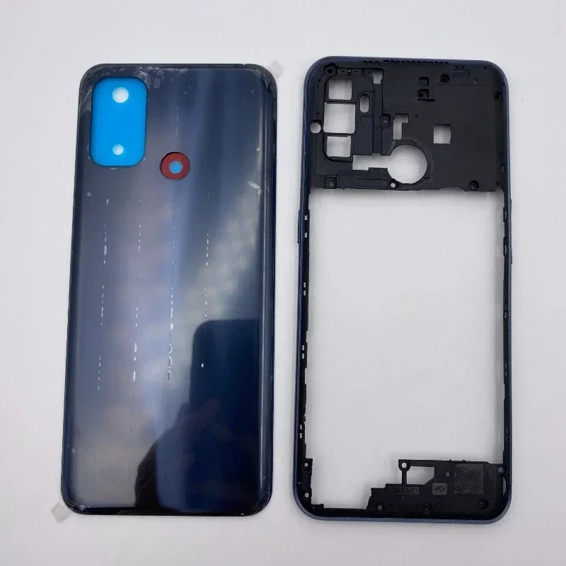 Middle Frame Housing Cover Battery Cover Rear Door Housing Replacement Parts for OPPO A53S A53 4G CPH2127 2131 2135 2139