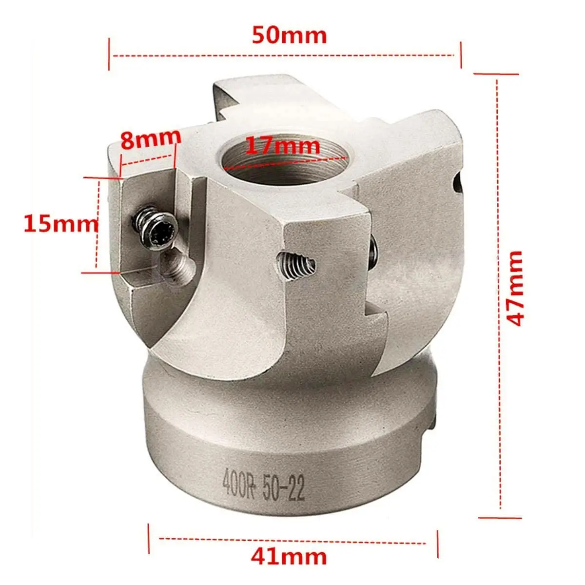 قاطع طحن الوجه مع إدراج ، bapr 40-22-3T/400R 40-22-4T/400R 50-22-5T/400R 6-22-4t/400R 633-22-5t/400R 633-22-5t ، APMT1604PDER