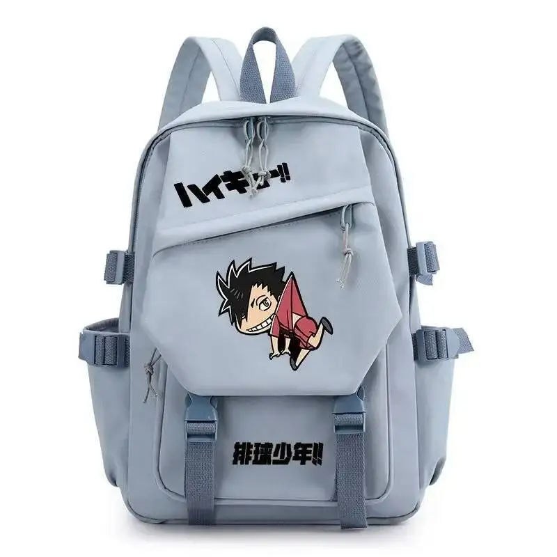 

Anime Game Cute KawaiiCmBlue Haikyuu Student Teens School BagsLarge Capacity Mochilas Backpacks For Gift
