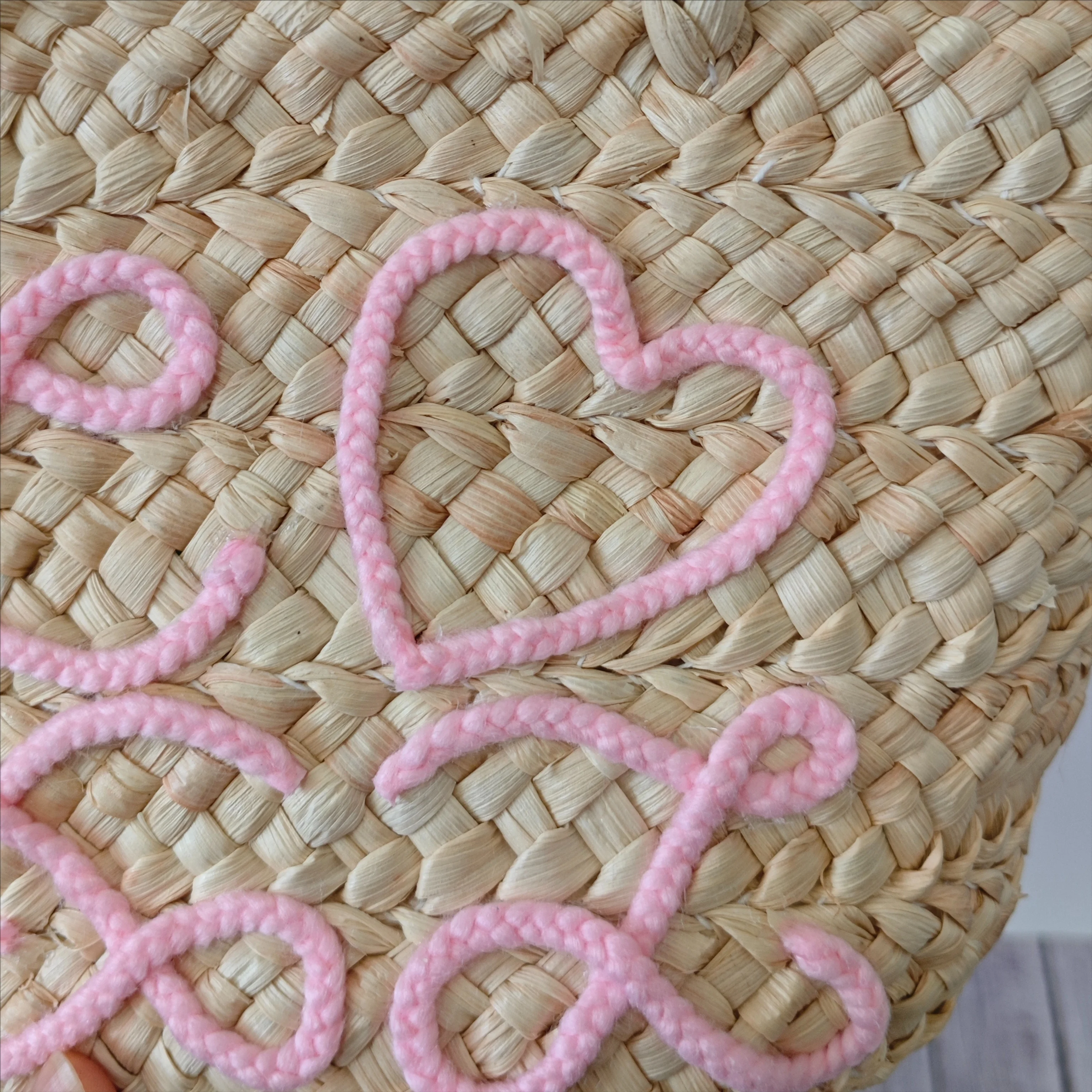 شخصية عيد الفصح حبل سلة مطرزة مع كرات ملونة البيض الصيد حفلة 2025 جديد حقائب يد منسوجة حقائب صغيرة يدوية الصنع