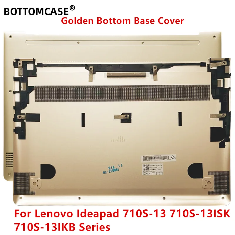 BOTTOMCASE® NEW Laptop For Lenovo Ideapad 710S-13 710S-13ISK 710S-13IKB Series Bottom Base Cover Lower Case 5CBOL20748