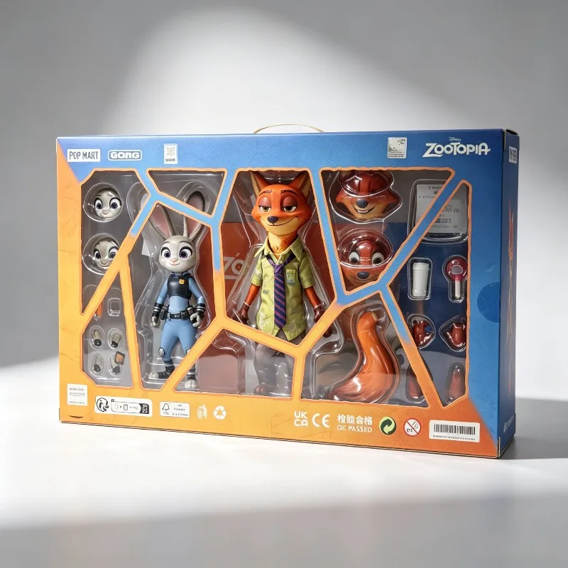 

In Stock Resonance GONG Zootopia Judy Nick Action Figure Model Trendy Toys Gift Collectibles