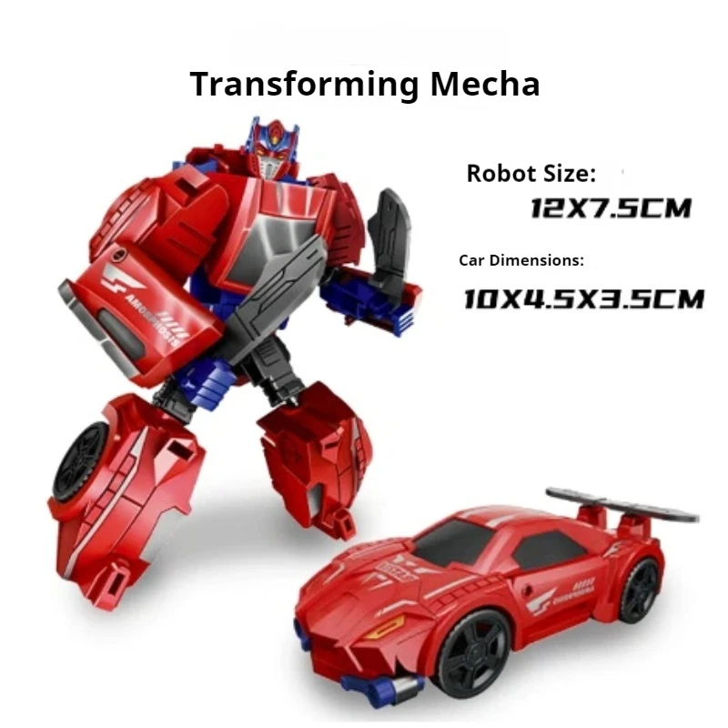 Transformable Robot Mech Action Figure Toy Figures Transforming Dinosaur Car Pvc For Boys Kids Collectible Model Birthday Gift