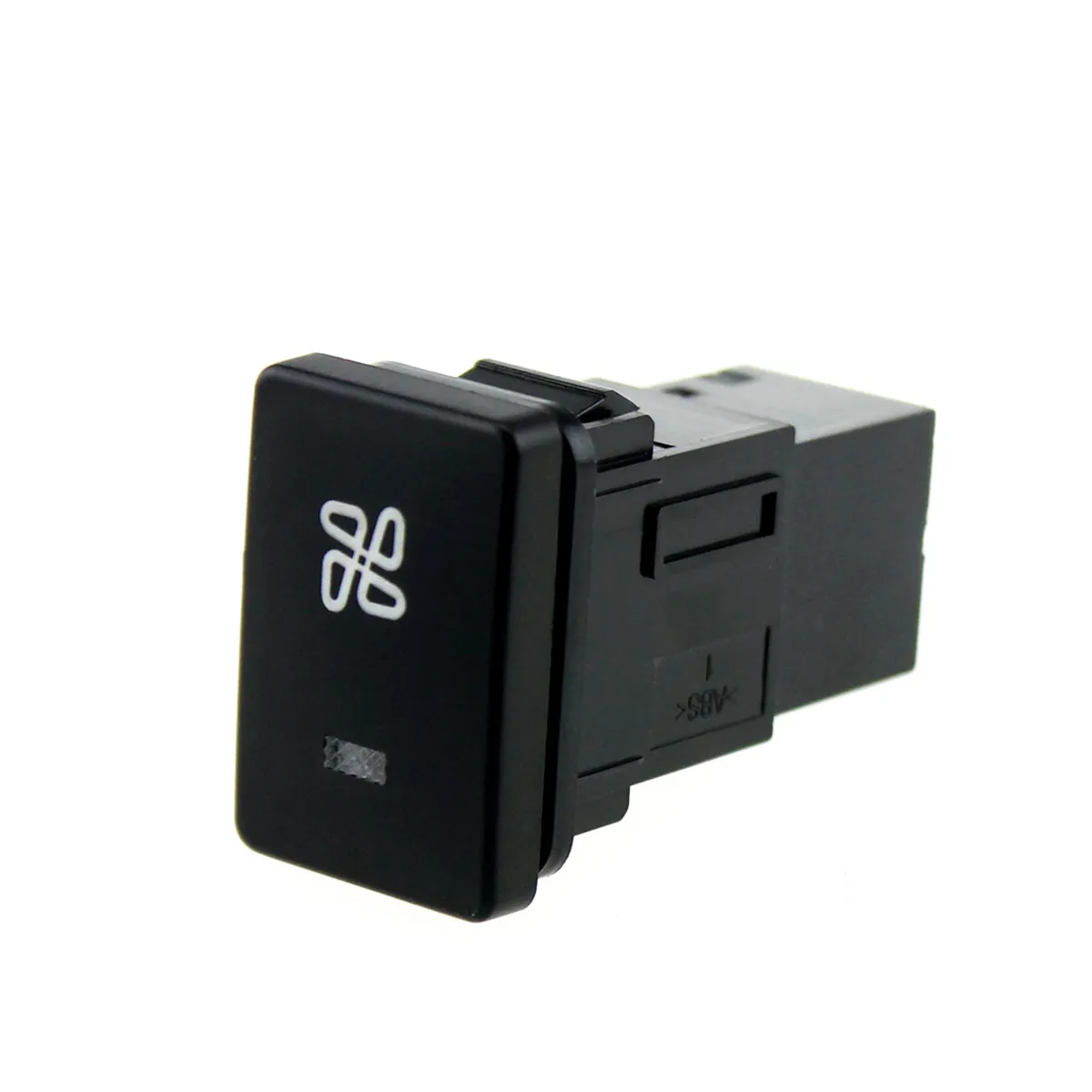12V Car Fan Switch Push Button with LED Light ABS Flame Resistant on Off Control for Vios