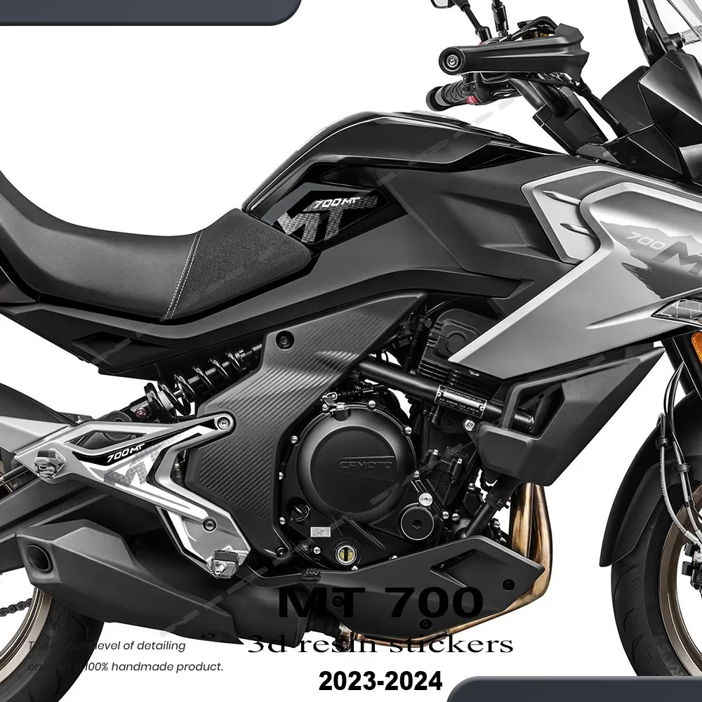 

3D Gel Epoxy Sticker Kit 3D Motorcycle tank pad Protection Sticker For CF Moto 700MT MT 700 2023 2024
