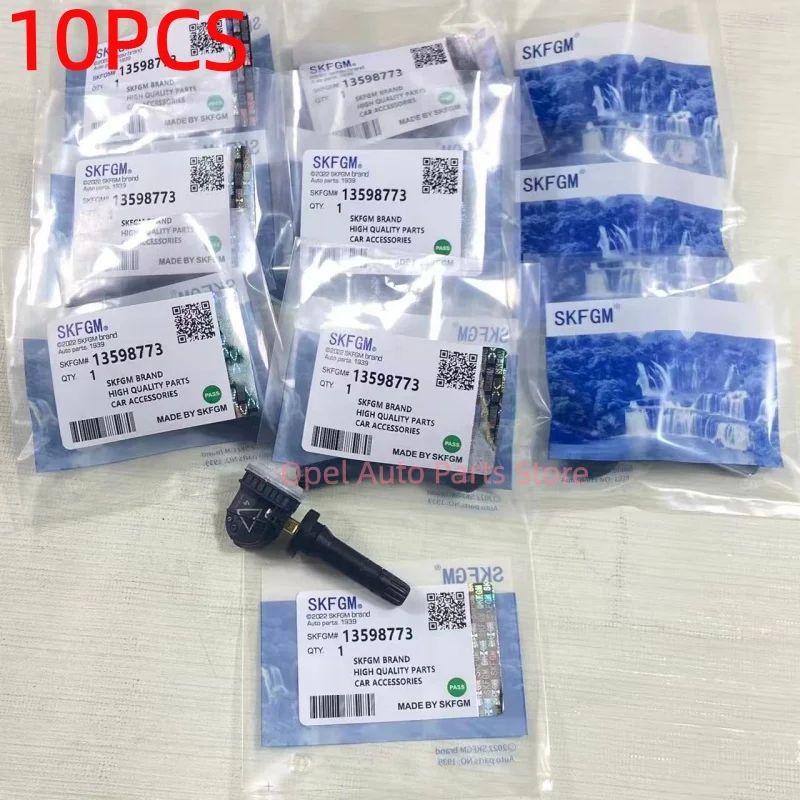 

10 шт. 13598773 TPMS 433 МГц Датчик давления в шинах для Cadillac XT4/3/5, Opel Antara, Mokka, Astra, Vauxhall Antara, Chevrolet Traverse