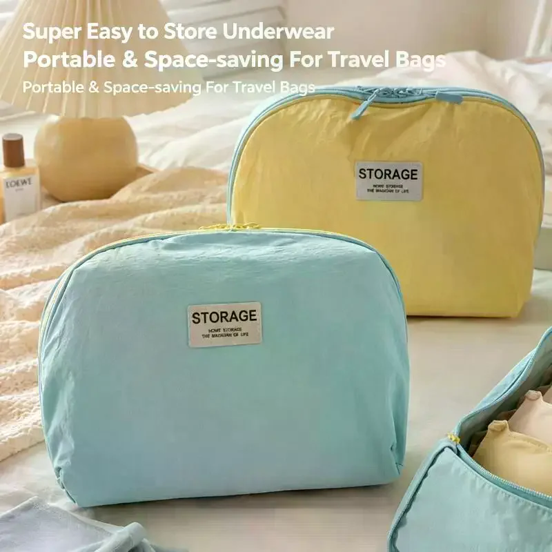 Travel Storage Bag Lingerie Pouch Large Capacity Portable Bra Underwear Organizer Socks Packing Bag