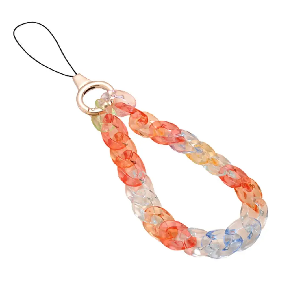 Bag Decor Acrylic Anti-lost DIY For Mobile Phone Case Phone Strap Jewelry Accessories Mobile Phone Chain Cell Phone Lanyard