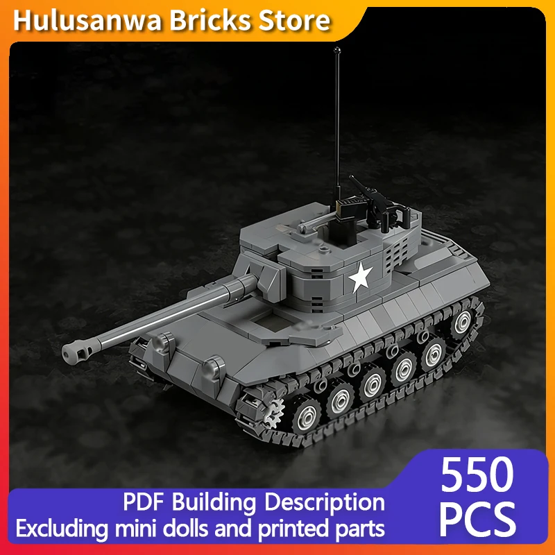 

M18 Tank Destroyer Model MOC Building Bricks War Equipment Modular Technology Gifts Holiday Assemble Children Toys Suit