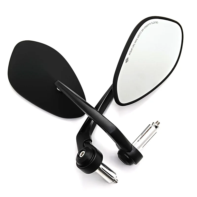 

Custom Universal 7/8" 22mm Motorcycle Handlebar Bar End Mirrors Rearview Side Mirror For Honda Harley Kawasaki Yamaha Suzuki