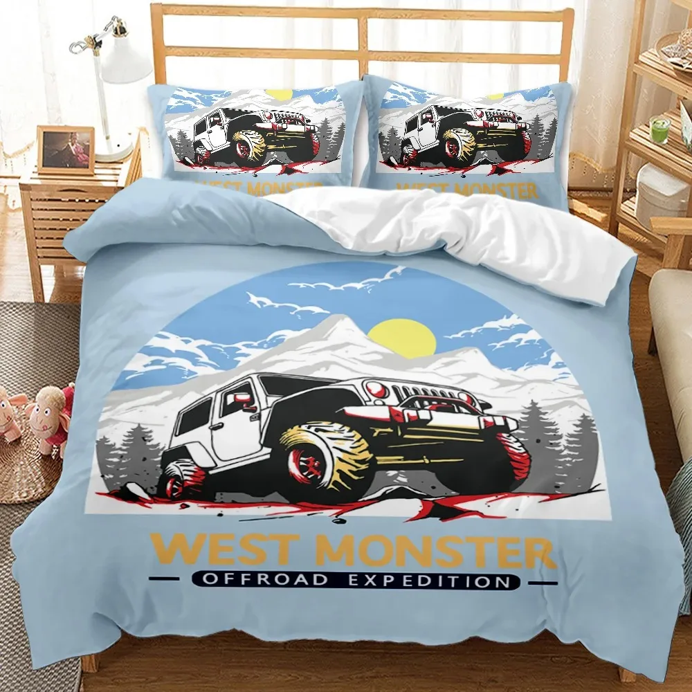 Cars Duvet Cover Set Decorative 23 Piece Bedding Set Queen King Full Twin Size Comforter Cover Cartoon Polyester Quilt Cover