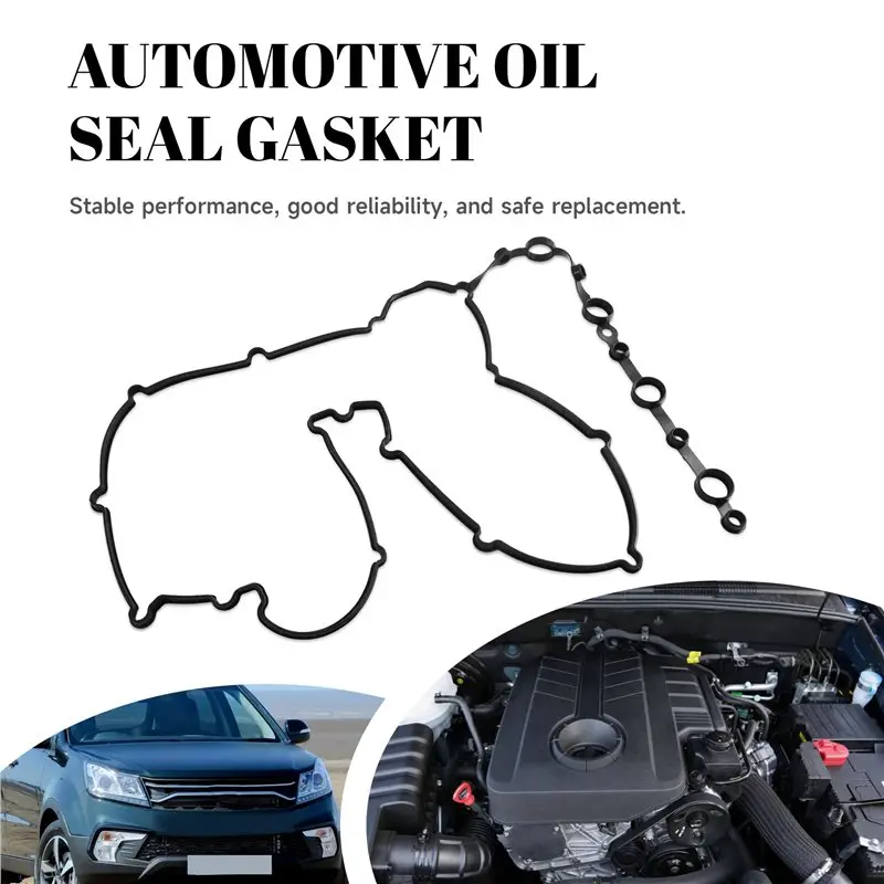 Oil Seal Gasket Engine Valve Cover Replacement Parts New For Ssangyong Korando Actyon Sports II Rexton W 67101-60321 6710160321 - view 4