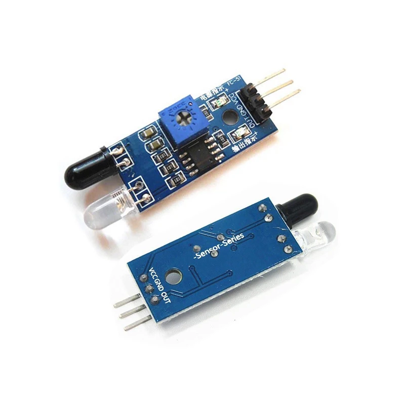 1PCS IR Infrared Obstacle Avoidance Sensor Module for Arduino Smart Car Robot 3-wire Reflective Photoelectric  diy electronics