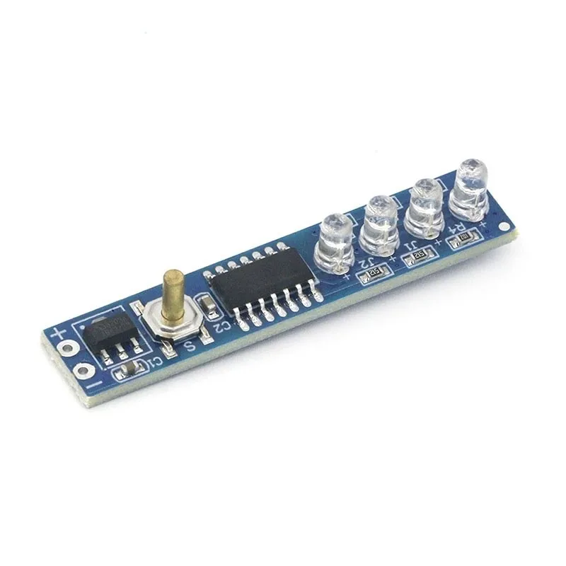 18650 2-string 3-string 4-series lithium battery polymer 12V4 battery level display indicator board