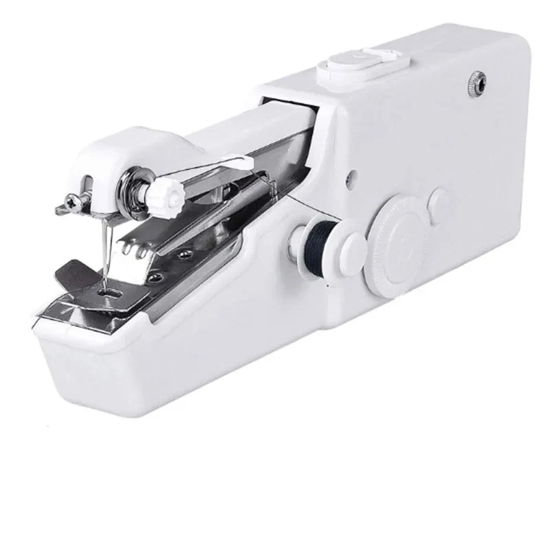 

Portable Handheld Electric Mini Manual Sewing Machine TV Handy Stitch