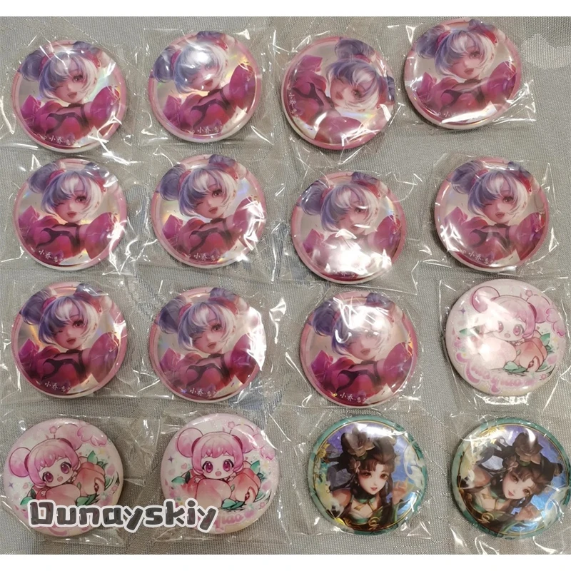 928Project Sekai Badge Green Hair Character Pin Anime Game Peripheral Tin Badge Collectible Ornament Gift Brooch Fans Halloween