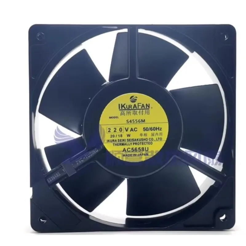 

IKURA S4556M AC 220V 20/18W 120x120x38mm Server Cooling Fan