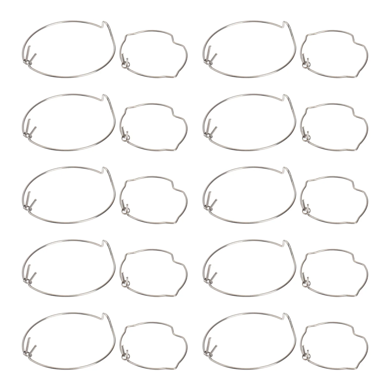 20PCS Downlight Spotlight Clamp for 35-54mm Bulb Holders LED Halogen Metal Durable Family Garage Office Hardware