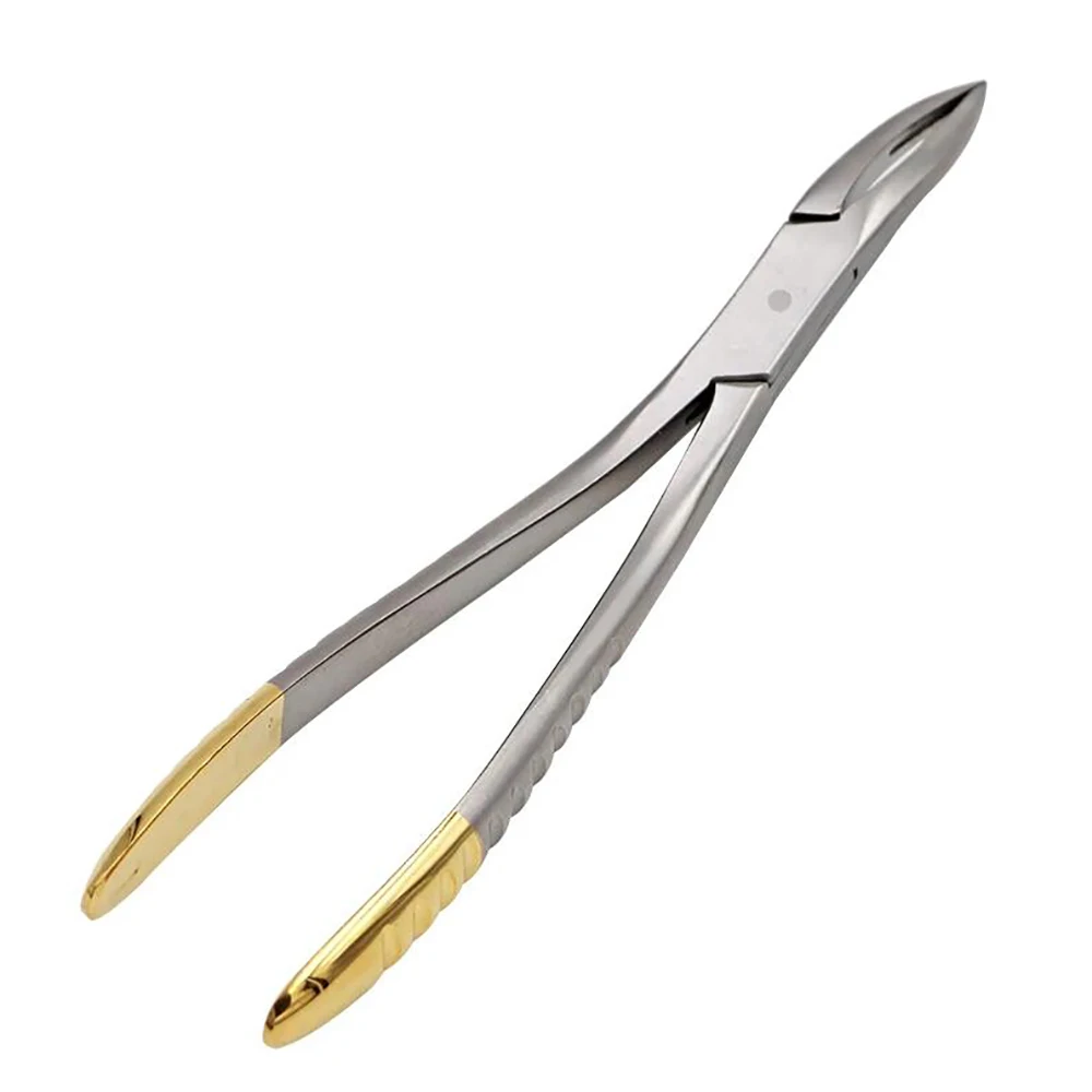 Dental Tooth Root Extraction Forceps Surgical Extracting Invasive Pliers Tool Upper Lower Universal Curved Dentistry Instrument