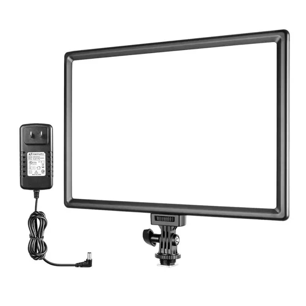 

Neewer LED Video Light Camera Camcorder Photo Light Panel With LCD Display Built-in Lithium Battery Dimmable 3200K-5600K CRI 95+