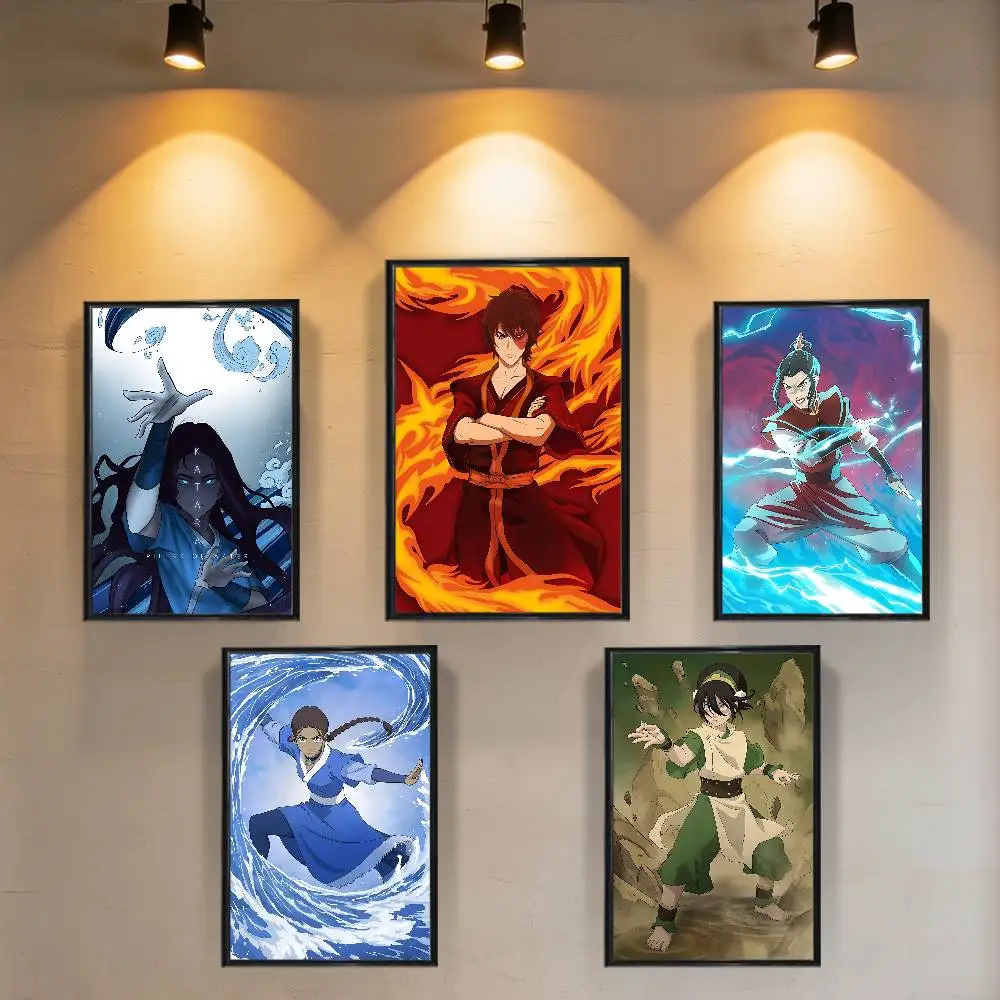 

Popular T-The Last AirbenderS Poster Prints Wall Art Painting Picture Gift Living Room Bar Restaurant Dec Sticker Large