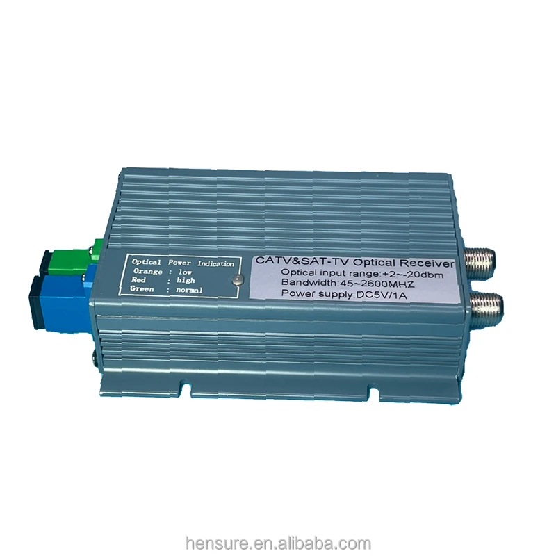 

Dual-Way Digital Satellite TV Receiver 40~2600MHz CATV Optical Receiver With WDM For EU & US Satellite Receivers"