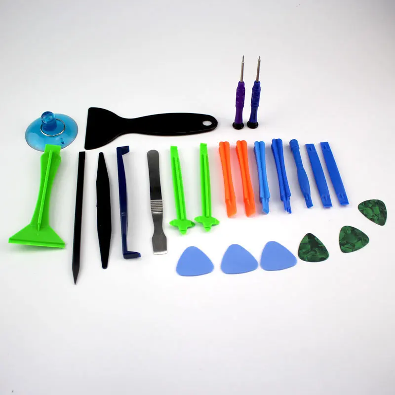 24-in-1Pry Opening Disassembly Repair Tool Screwdriver Set Multifunction Disassembly Spudger Crowbar Pry Mobile Phone Tool
