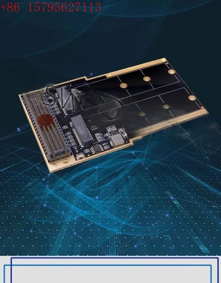 FPGA SSD development board supporting FMC sub board HPC interface to M.2 SSD NVME solid-state drive FH1402