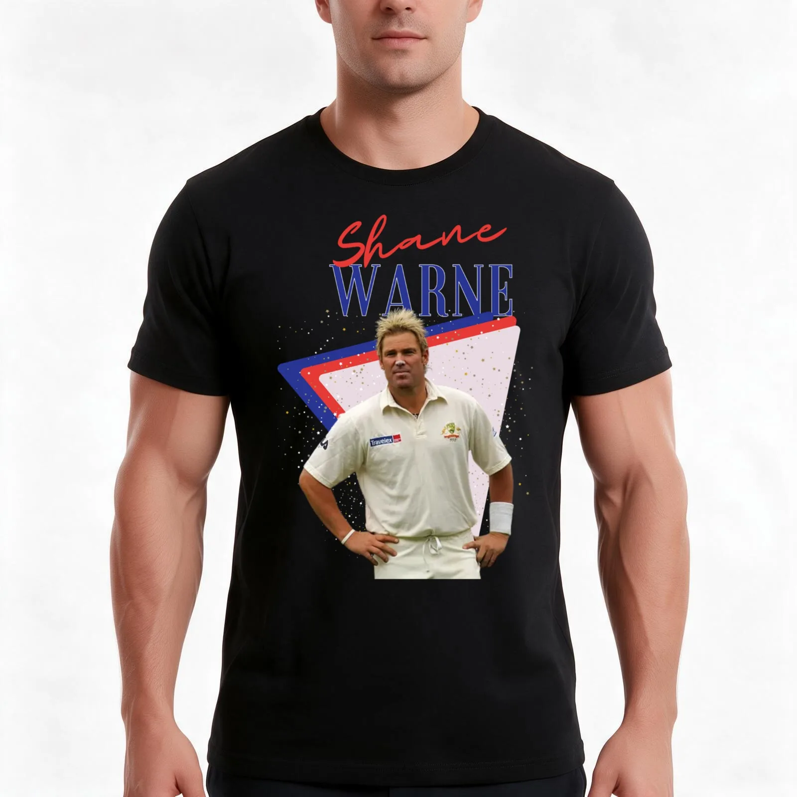 Shane warne - Rip shane warne - rest in peace shane warne T-Shirt, Summer Casual Cotton Tee, Oversized Streetwear Tops