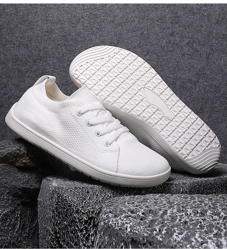 Weitzeige Schuhe Herren Zero Drop Minimalistische Mode Einfache Casual Sneaker Barfußschuhe Damen Joggingschuhe Mesh Wanderschuhe – Detail 24