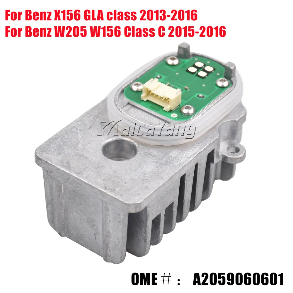 A2059060601 For Mercedes-Benz W205 W156 2015-2016 X156 2013-2016 Left=Right Car LED Daytime Running Light Control Unit Module