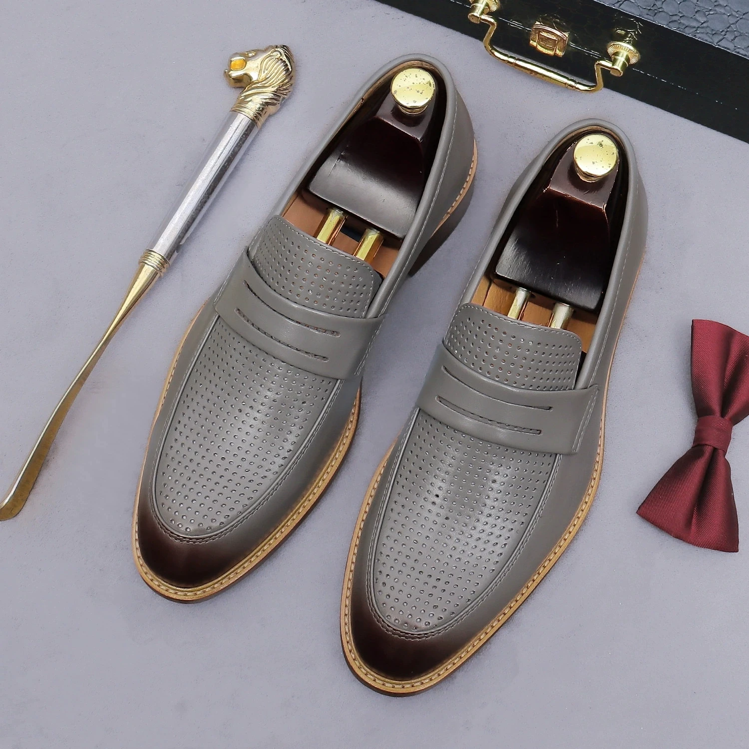 Summer Mens Genuine Leather Comfort Soft High Quality Men Breathable Flat Driving Shoes New 2026 Classic Casual Loafers