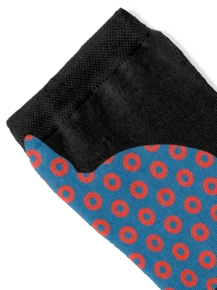 Phish Poster Nutbag Cat Donuts Socks الشتاء تشغيل مضحك جورب ساخن الجوارب امرأة الرجال