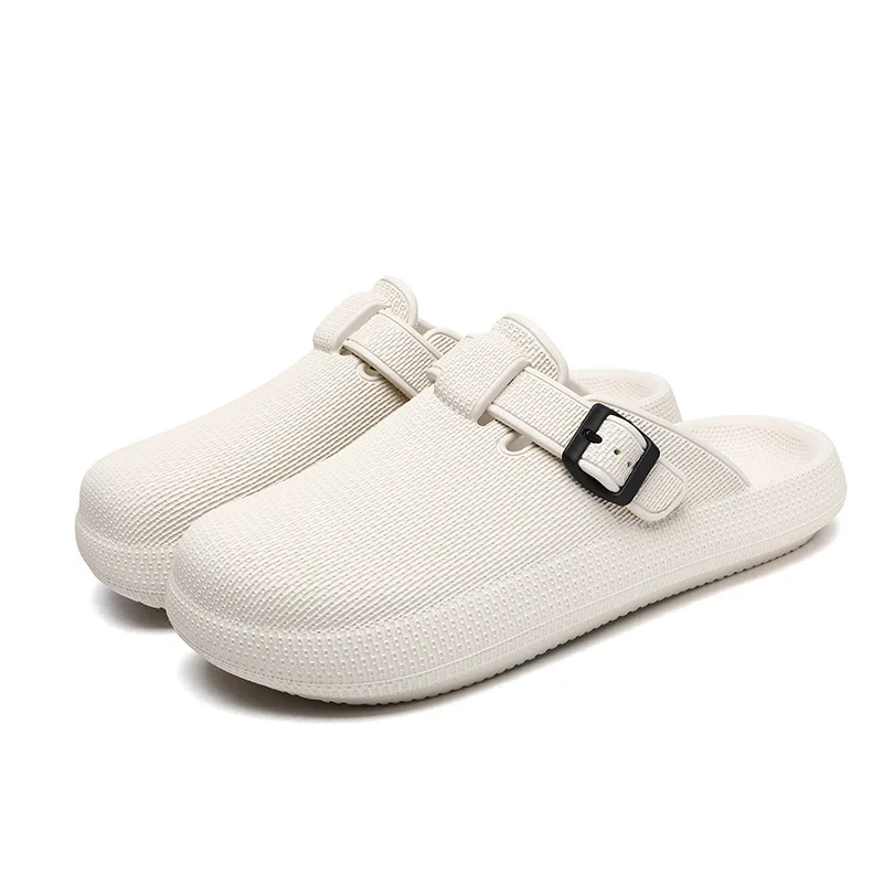 

Men EVA Clogs Slides Non Slip Lightweight Soft Nursing Medical Surgical Garden Bathroom Casual Slippers with Buckle