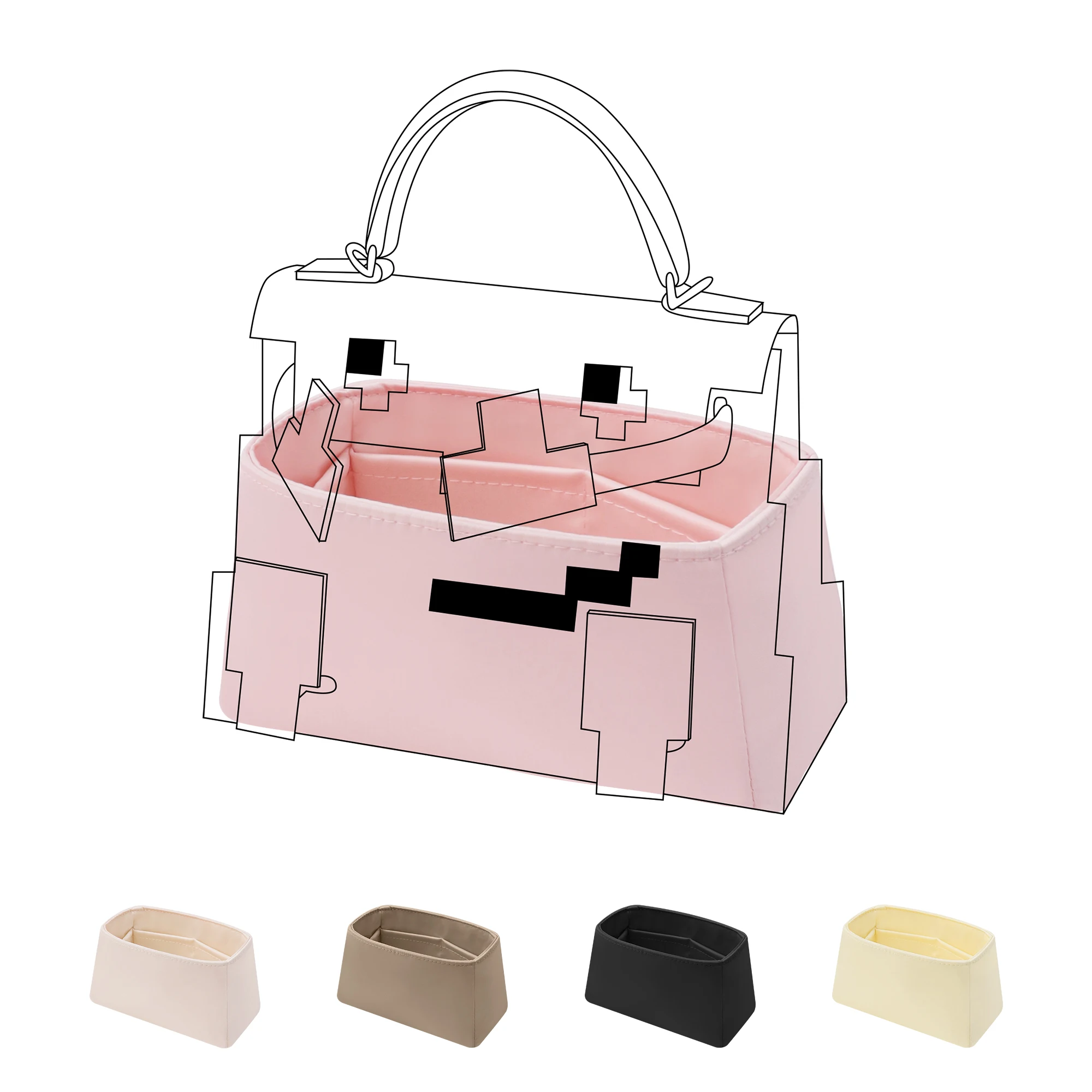 منظم حقائب حريري من DGAZ يناسب - مراجعة Luxury Bags Hermes وسعره