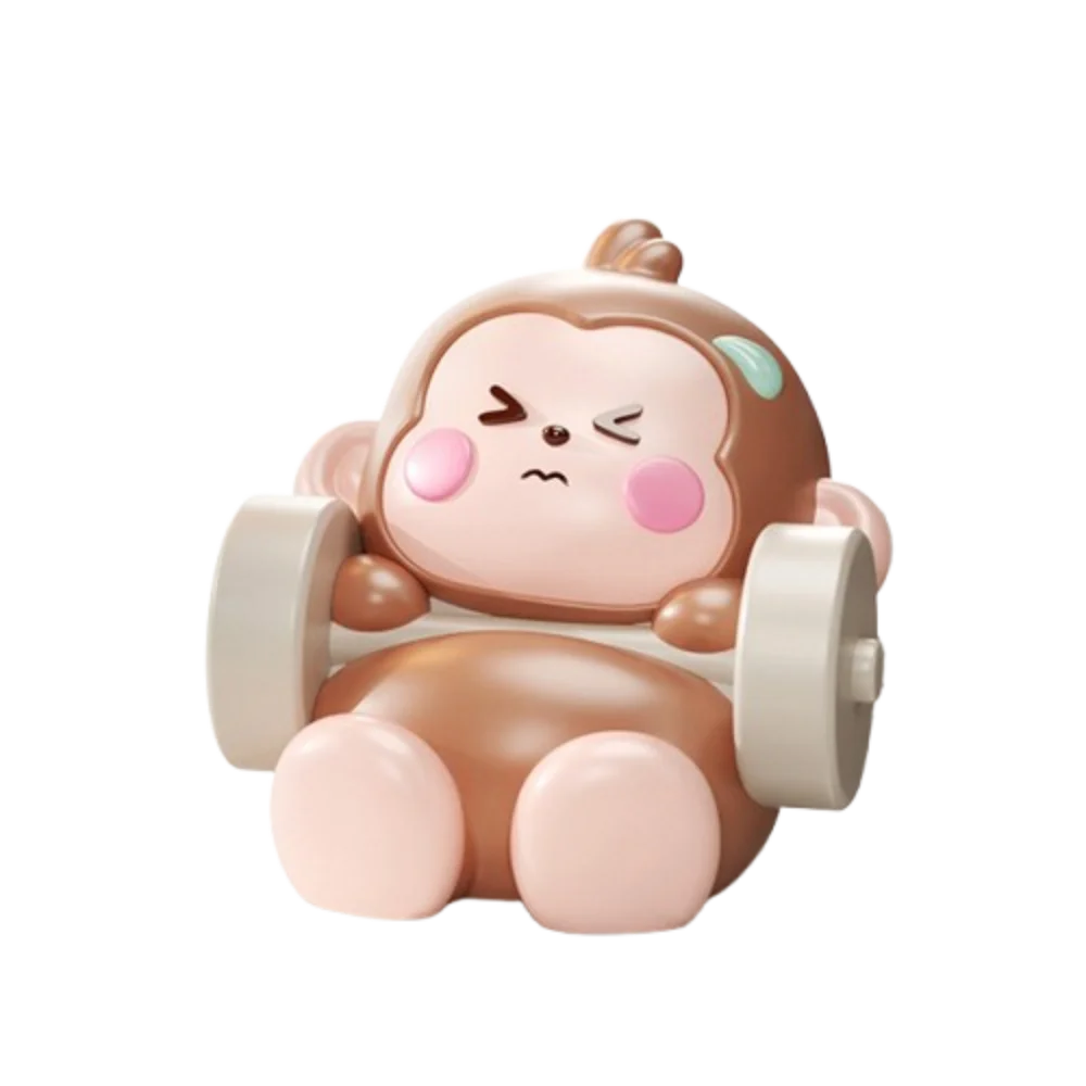 

Resin Monkey Miniature Figurine Statue Handmad Little Monkey Ornaments Collectible Cartoon Monkey Landscape Decoration