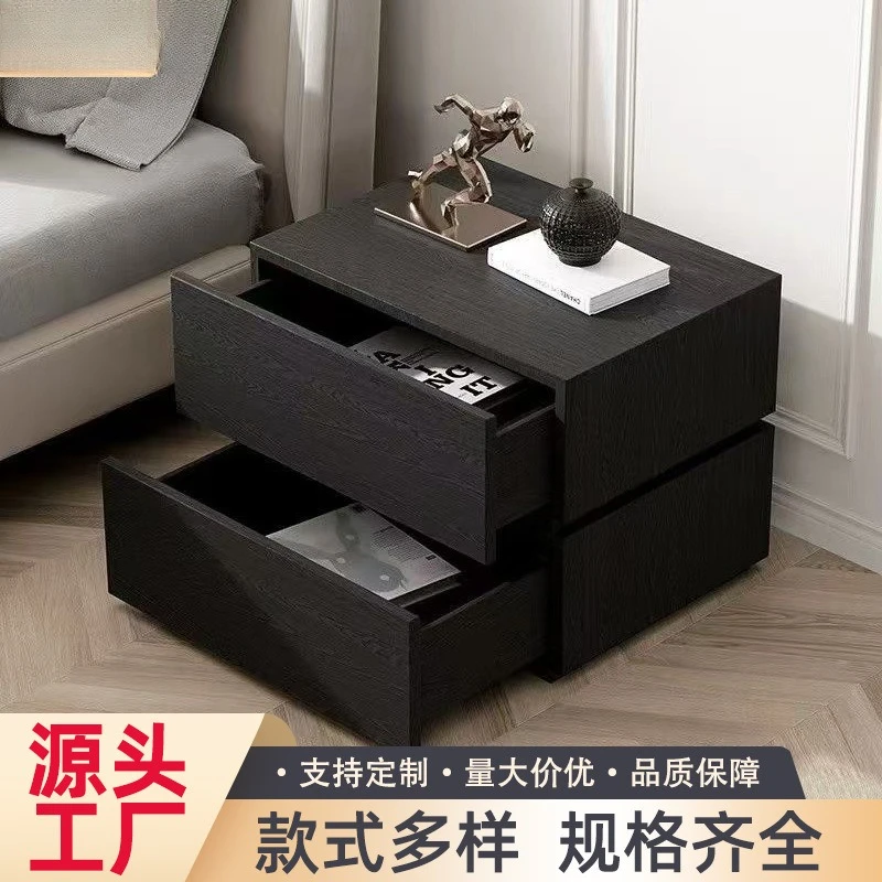 Modern minimalist Italian bedside table Rubik's cube building block bedroom bedside storage cabinet