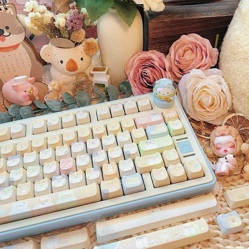 

Mouse daily mao highly customized keyboard keycaps cute keycaps cat height keycaps