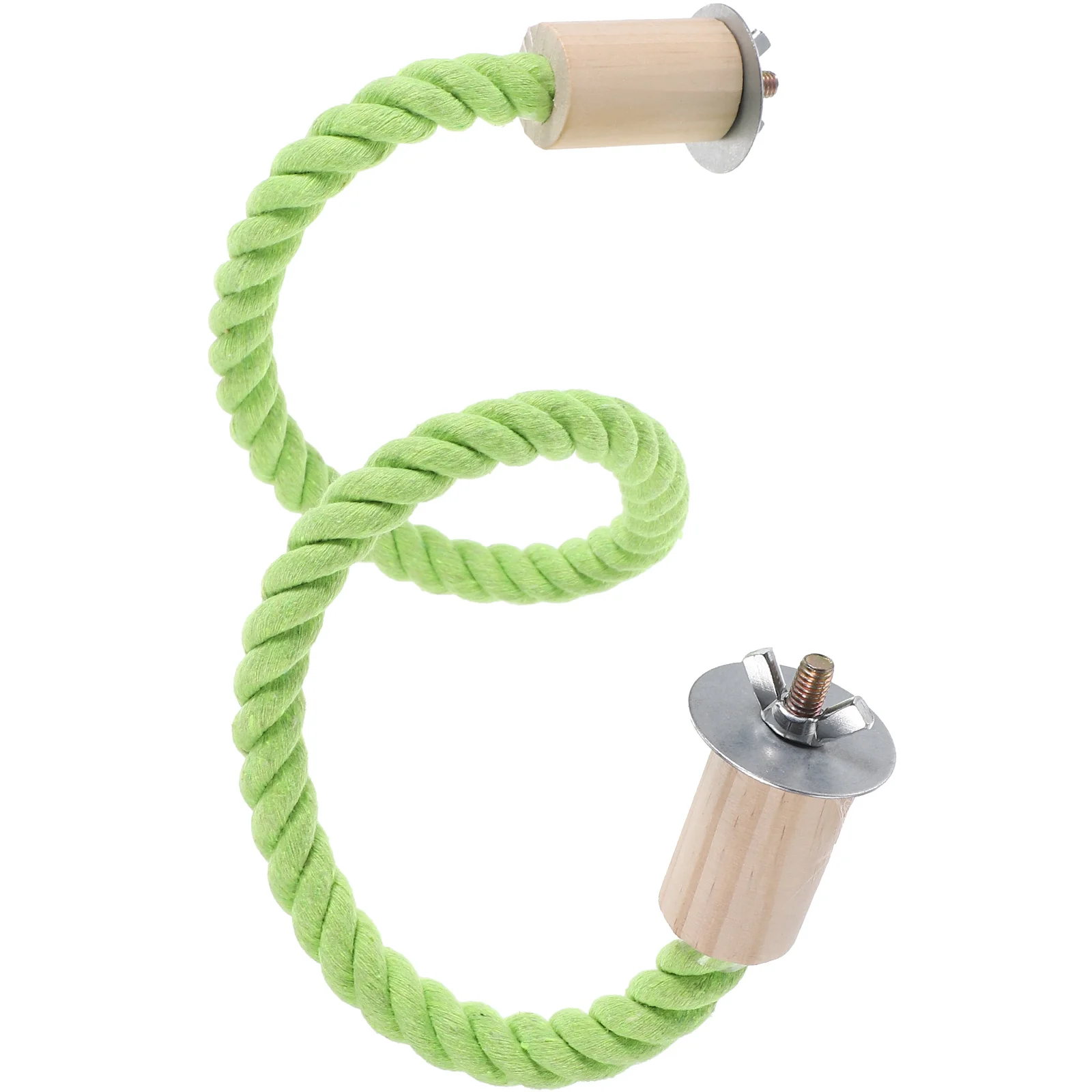 

Parrot Rope Perch Cage Accessory Hanging Standing Bird Swing Rope for Medium Large Birds Standing Parakeet