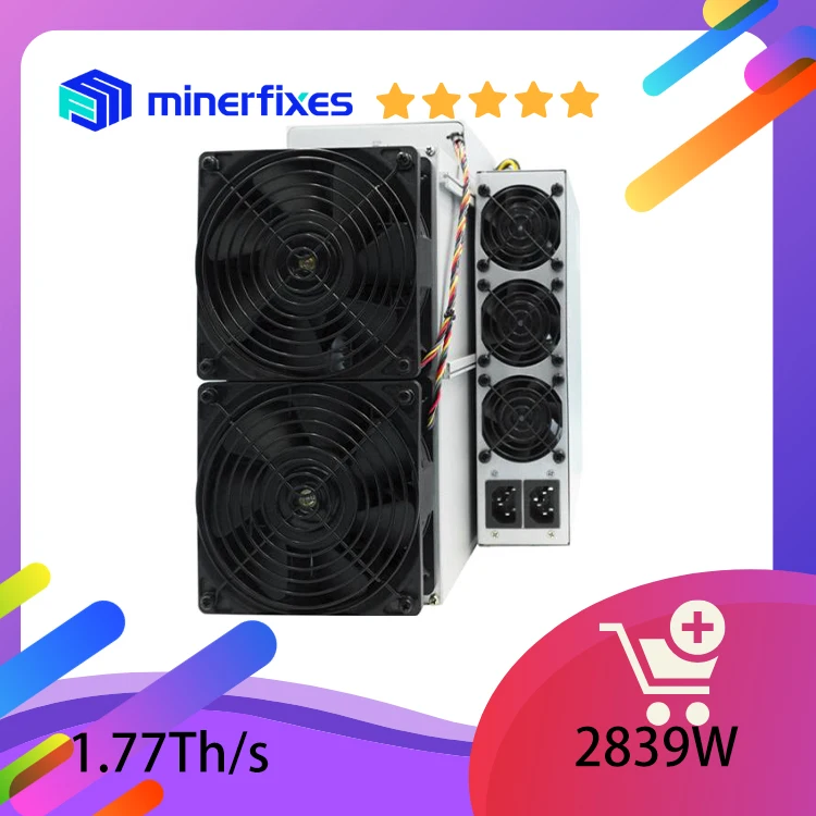 Bitmain Antminer D9 1770G 2389W Asic X11 알고리즘, DASH 채굴 재고, 신제품