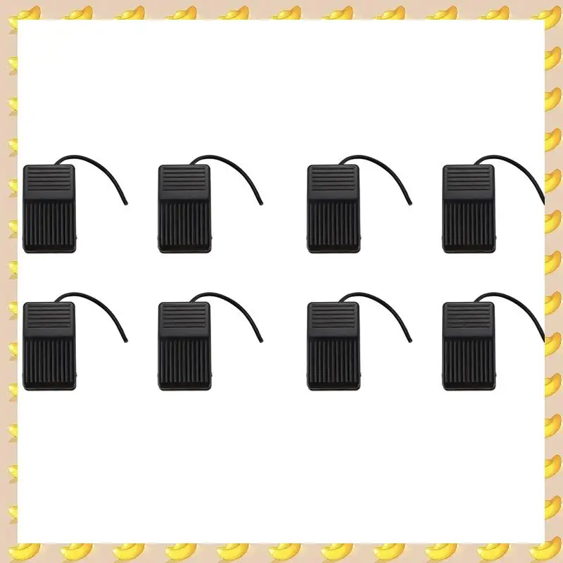 A45U 8X 220V 10A SPDT Nonslip Plastic Momentary Electric Power Foot Pedal Switch