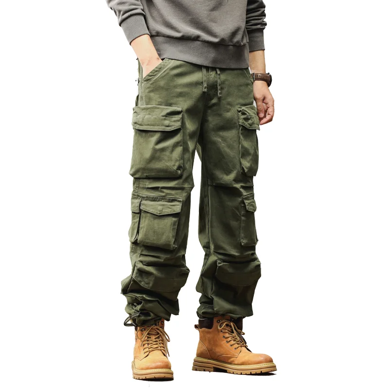 

Men's Trendy Workwear Pants - Lightweight Cotton Blend Outdoor Sport Utility Pants, for Mountain Climbing, Camping & Exploration