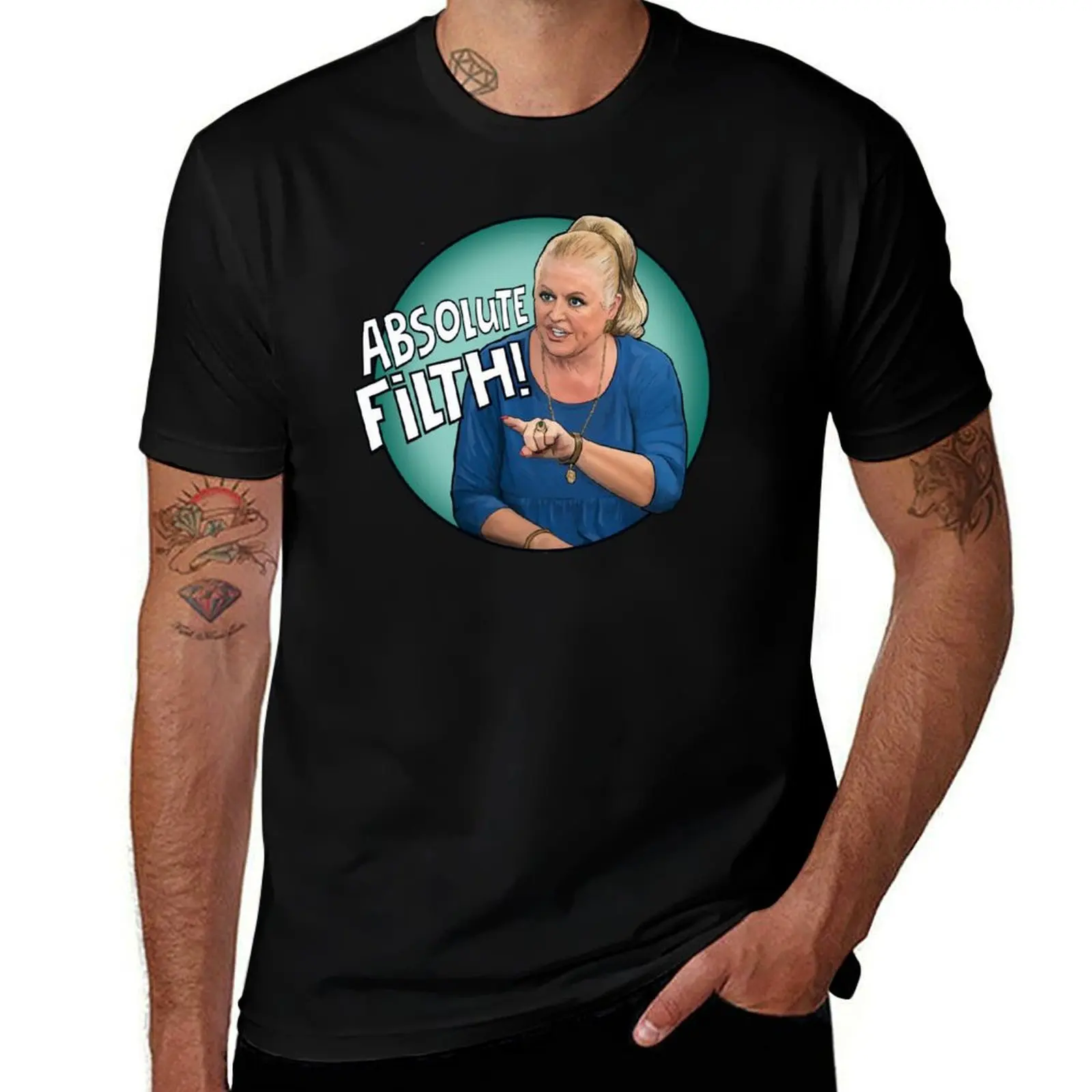 Kim Woodburn is absolute filth T-Shirt Casual Trendy Streetwear Tee Shirt T-Shirt