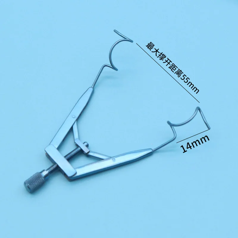 V type Eye Speculums solid blade opener double eyelid tools ophthalmic surgical instruments