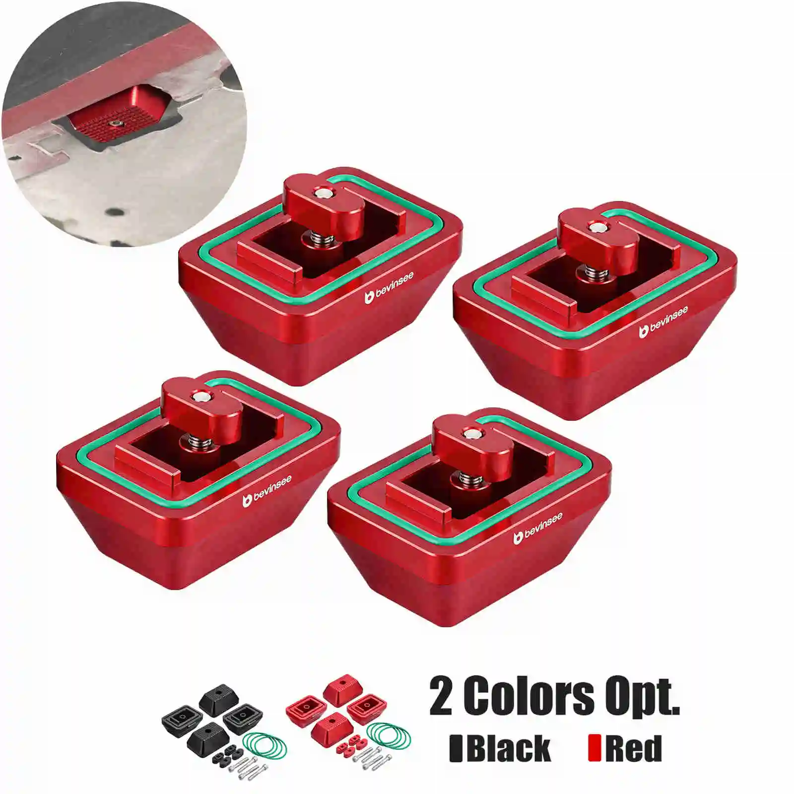 Aluminium Jacking Pad Jack Punkt Adapter für BMW M3 F80 M4 F82 F83 M2 F87 F30 F10 F20 F36 F22 F06 F01 E90 E92 für Toyota Supra