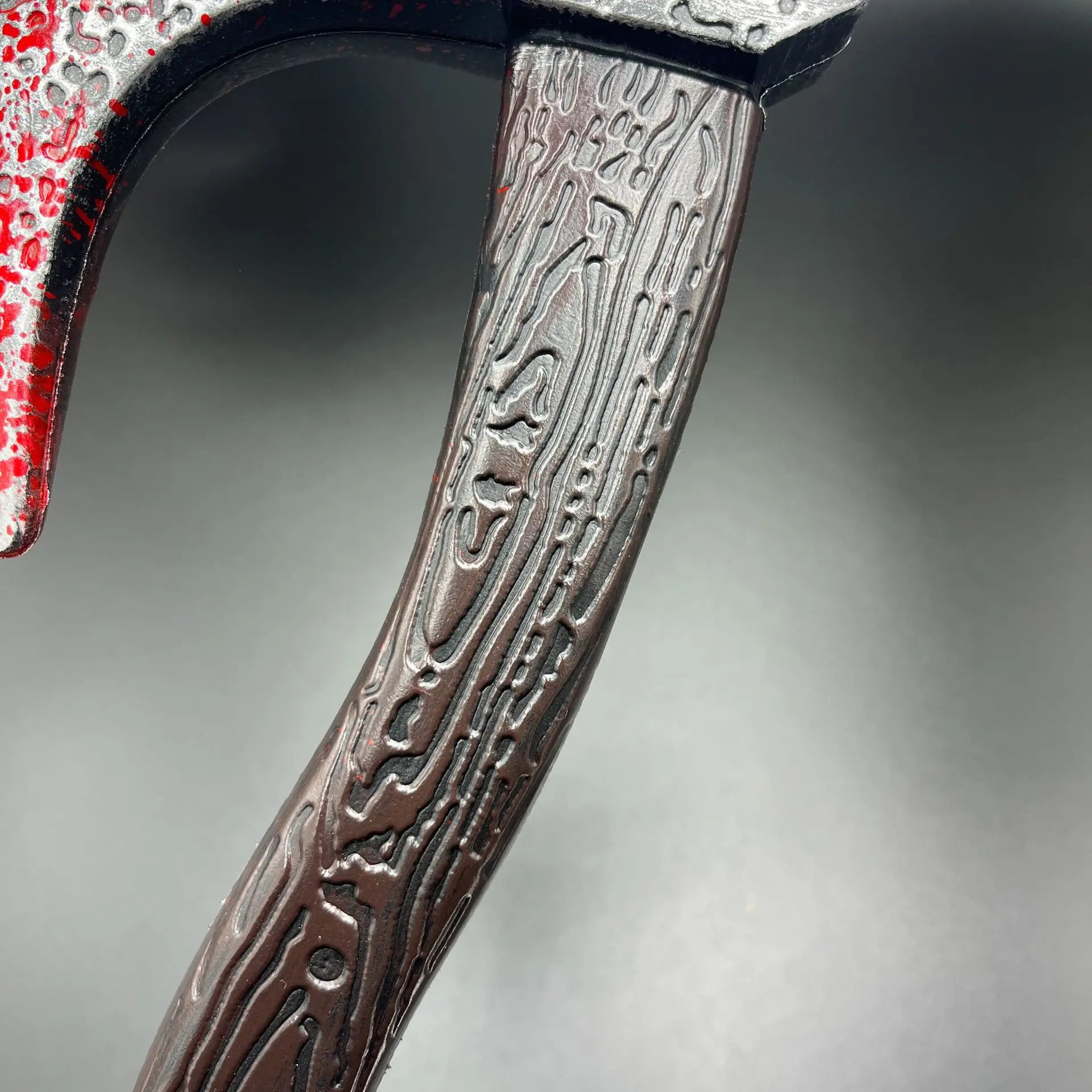 45cm Halloween Peripherals Medieval Battle Axe Cosplay Costume Props Party Toy PU Replica weapons Models Ornaments Boys Gifts