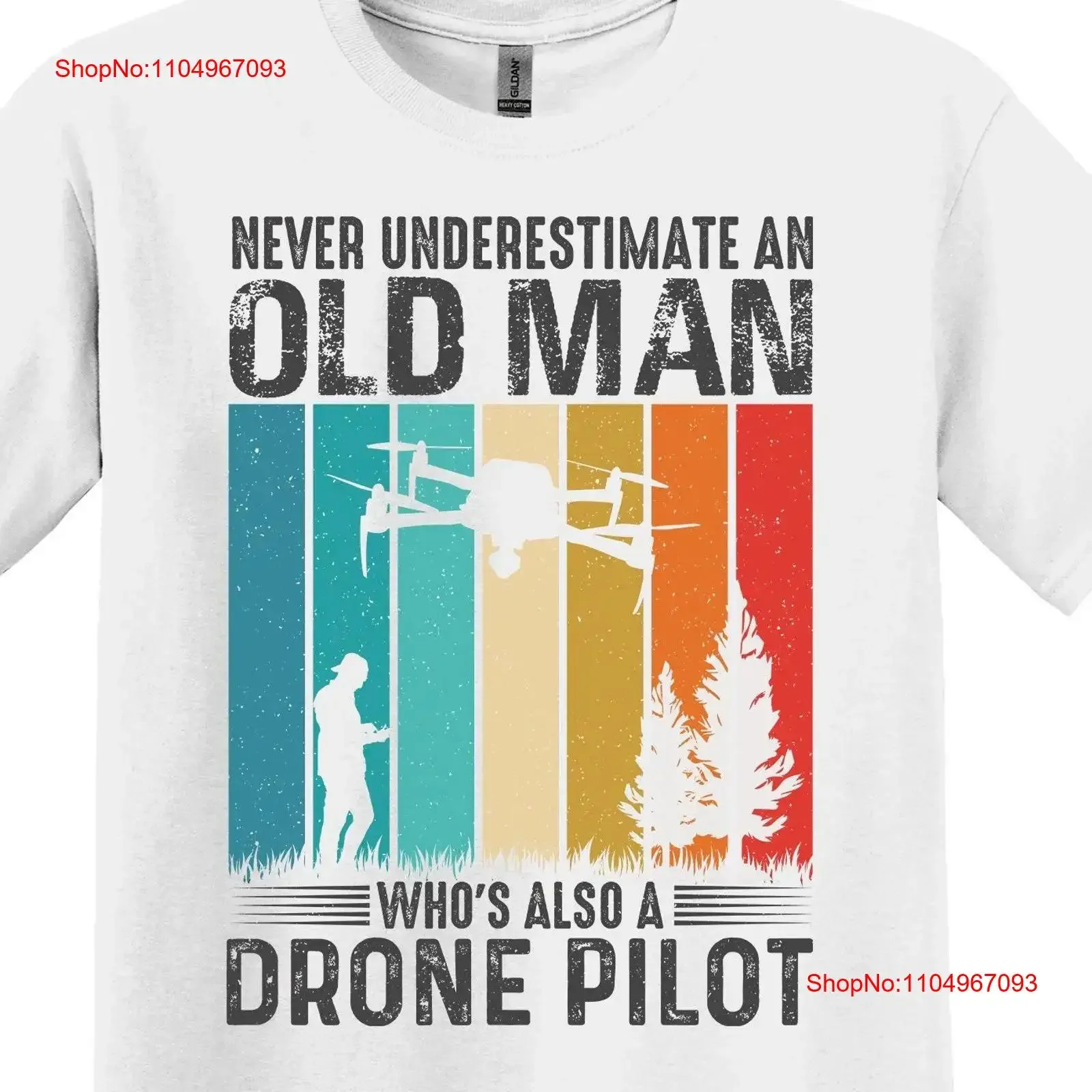 

Drone Pilot T Shirt for Owner Him FAA vintage Washed graphic streetwear Versatile Top For Everyday Wear Stylish fashion