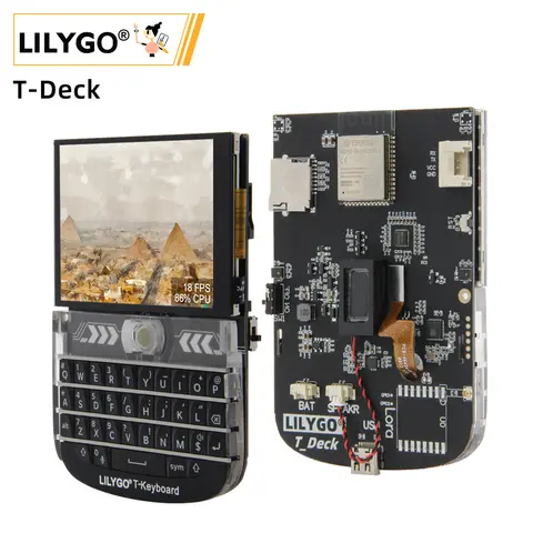 LILYGO® T-Deck ESP32-S3 LoRa 모듈, 2.8 인치 LCD 개발 보드, LoRaWAN 장거리 433MHz, 868MHz, 915MHz, 와이파이 블루투스