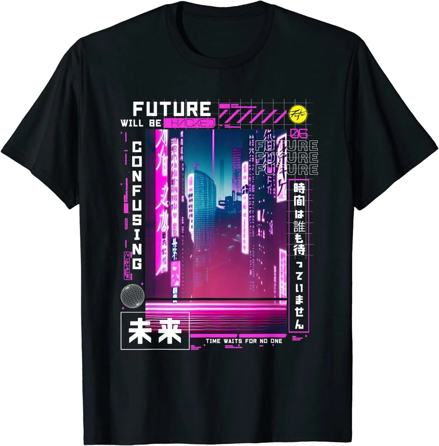 

NEW LIMITED Tokyo vaporwave in japanese retro aesthetic Design Tee T-Shirt S-3XL